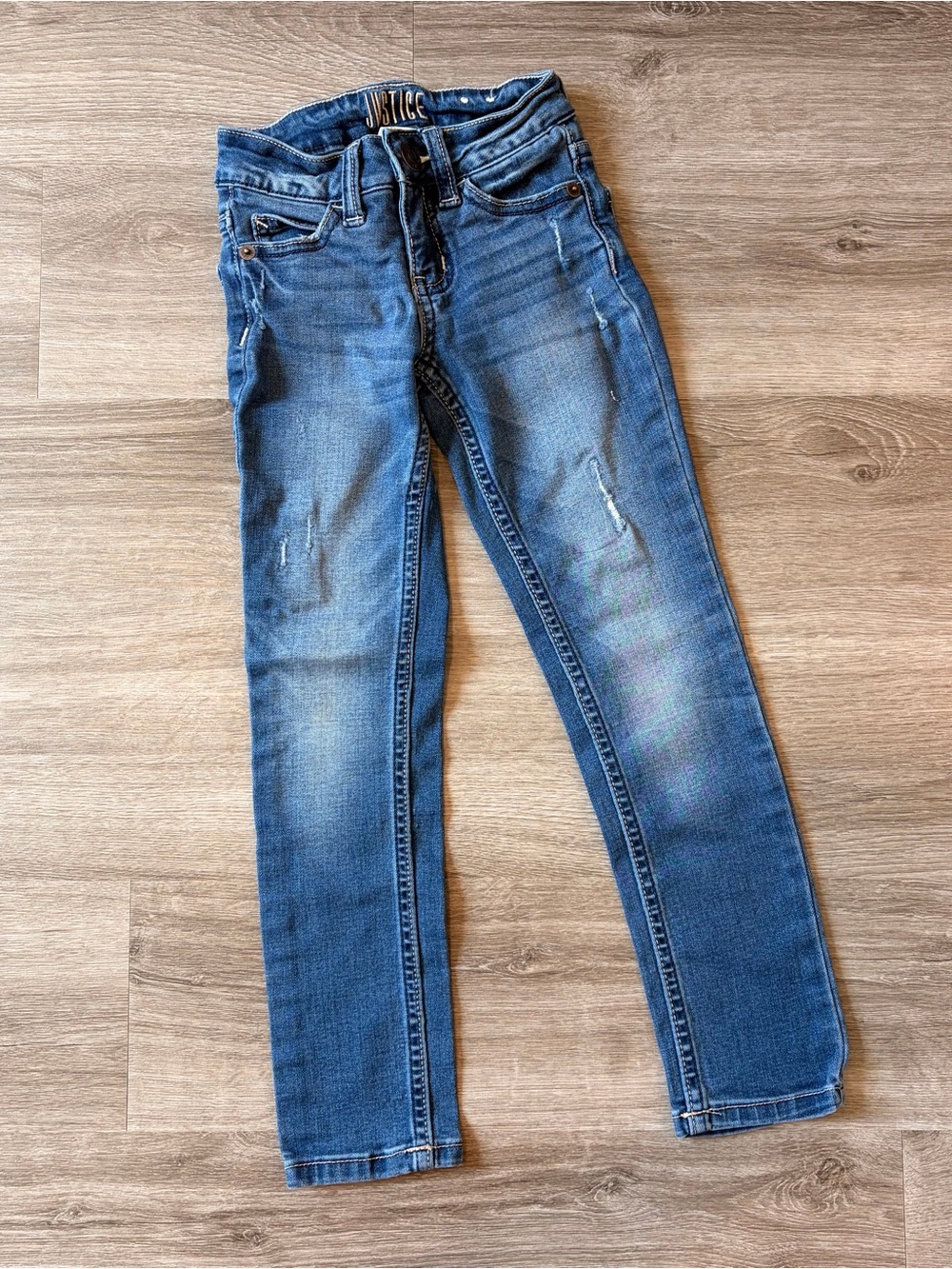 Justice girls denim jeans